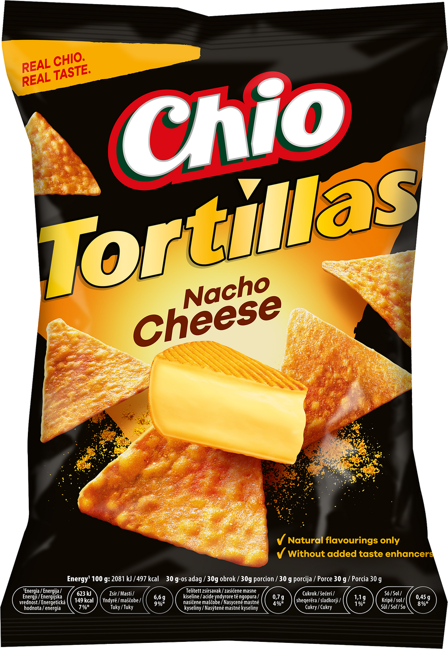 Chio Tortilla Nacho Cheese 110 g
