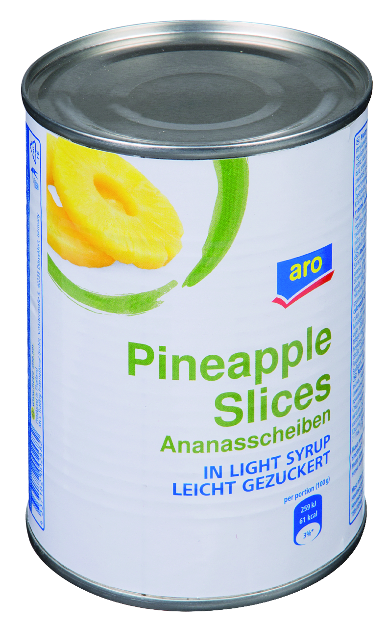 aro Ananas plátky 560 g