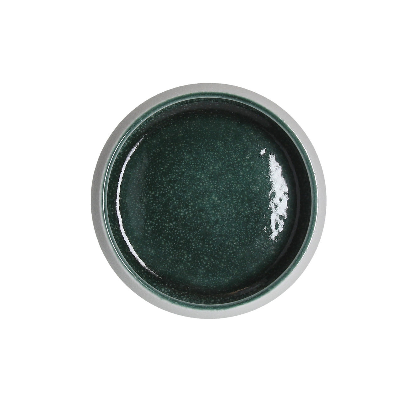 Tognana Miska ELIPSE TEAL 14 cm kamenina bílá 4 ks