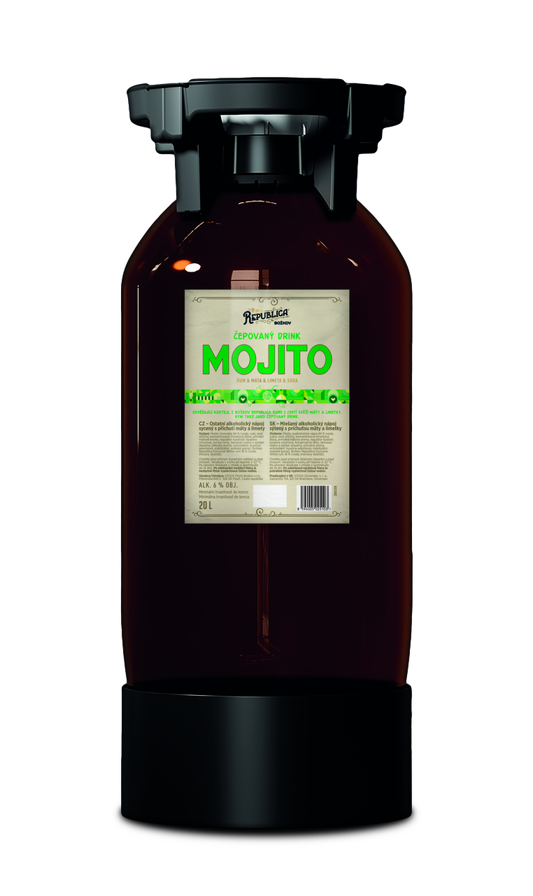 BOŽKOV REPUBLICA Mojito 6 % 20 l KEG