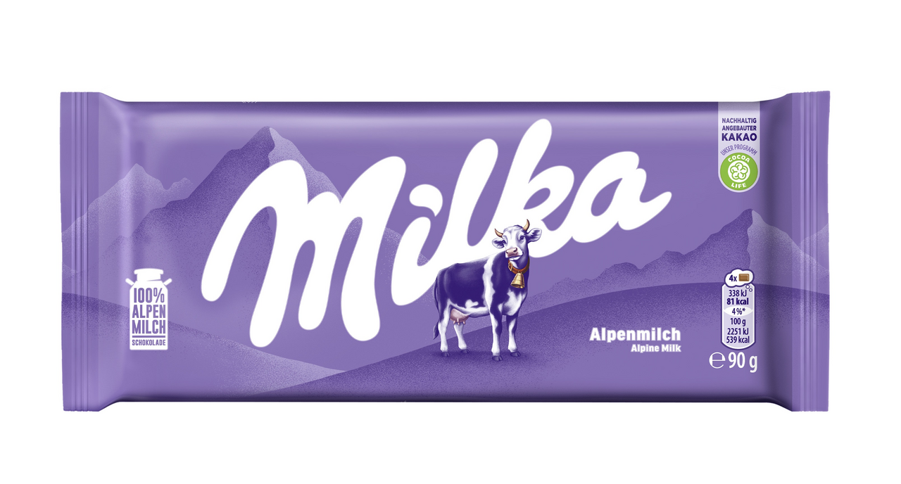 Milka Čokoláda mléčná 90 g