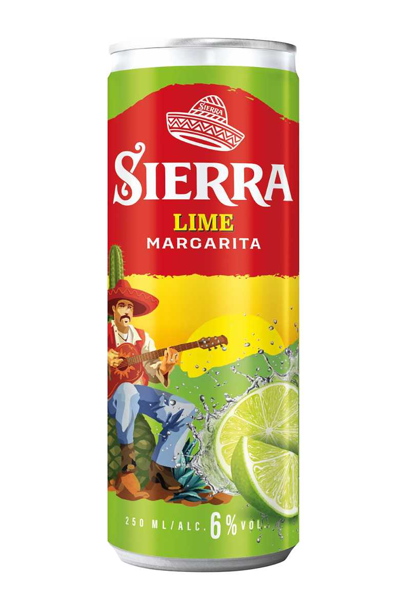 SIERRA & Lime 6 % 4 x 250 ml