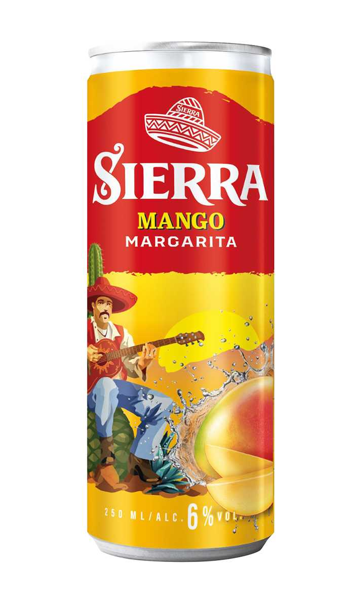 SIERRA & Mango 6 % 4 x 250 ml
