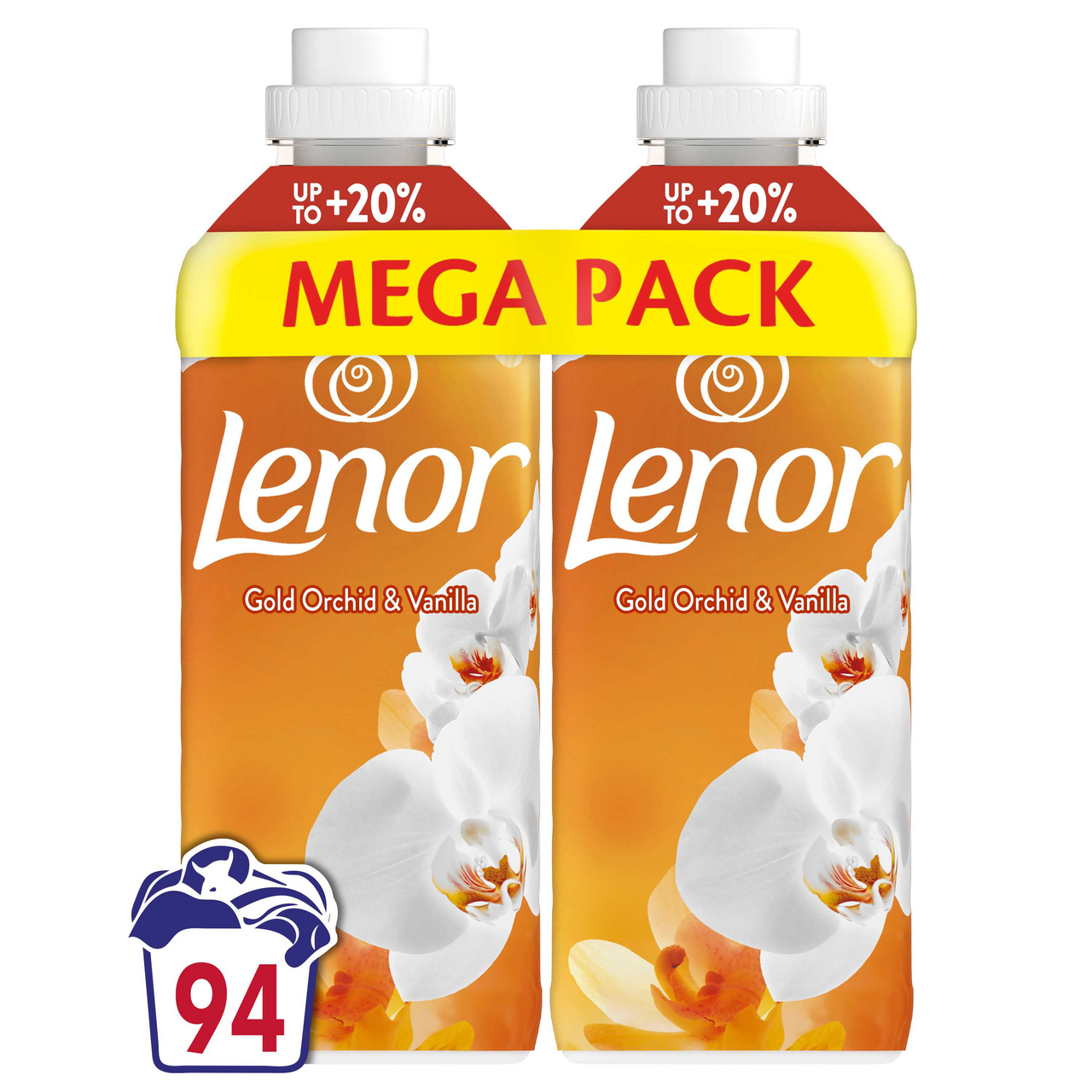 Lenor Vanilla Orchid & Golden Amber aviváž (94 praní) 1974 ml