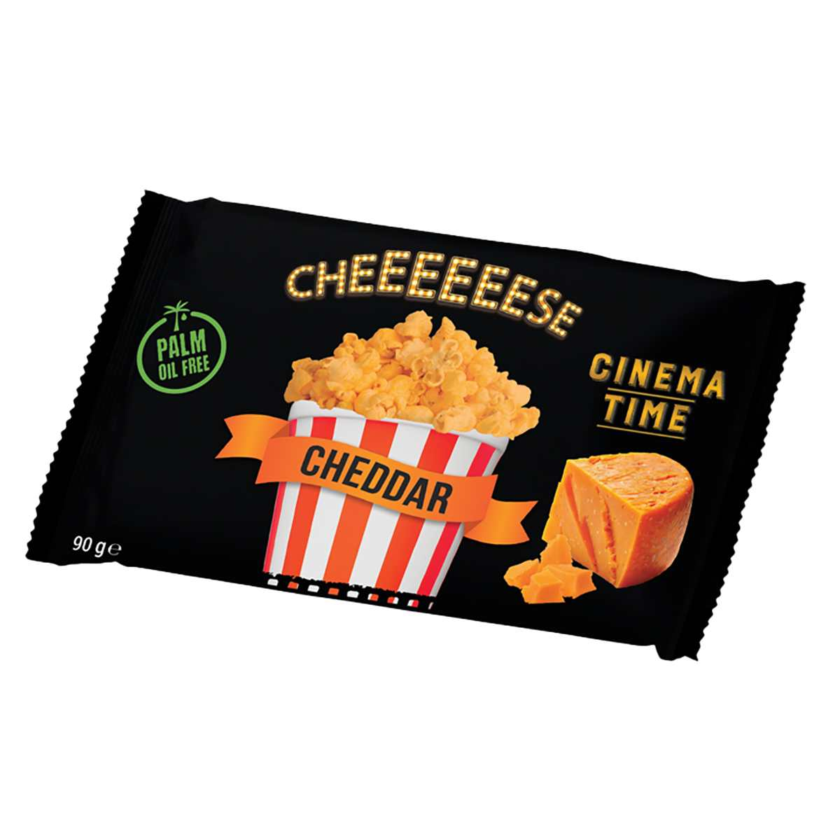CINEMA TIME Popcorn Cheese 12 x 90 g