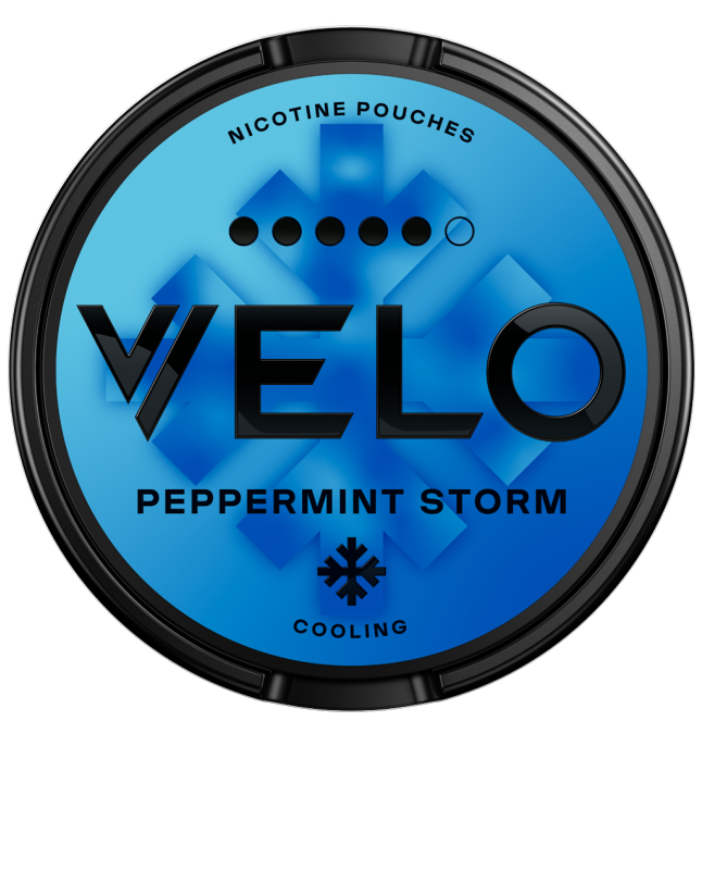 VELO Peppermint Storm 10,9 mg kolek R sáčky 5 ks