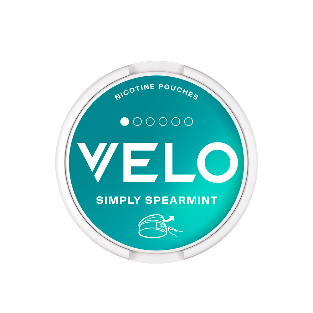 VELO Simply Spearmint 4 mg kolek R sáčky 5 ks