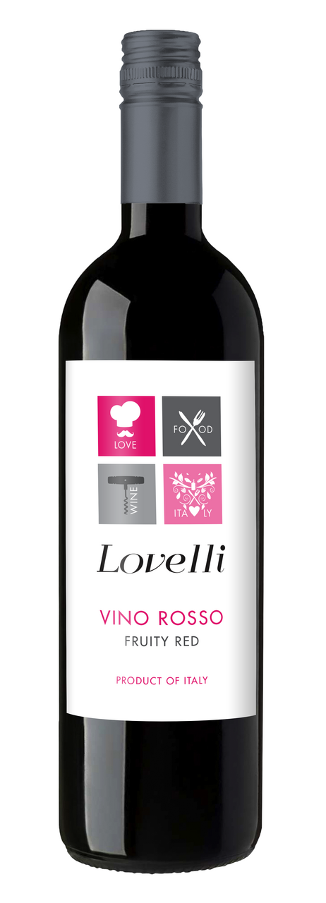 Lovelli Víno červené 12 x 750 ml