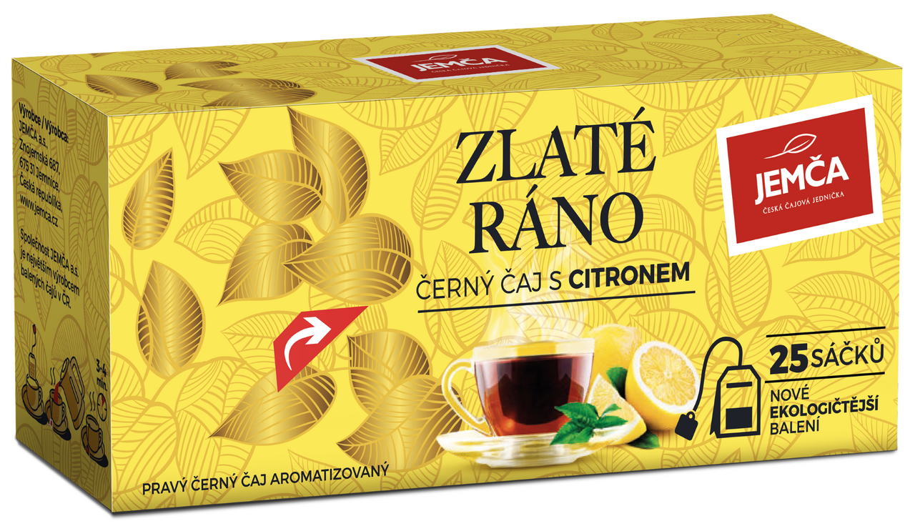 JEMČA Zlaté ráno s citronem 3 x 43,75 g