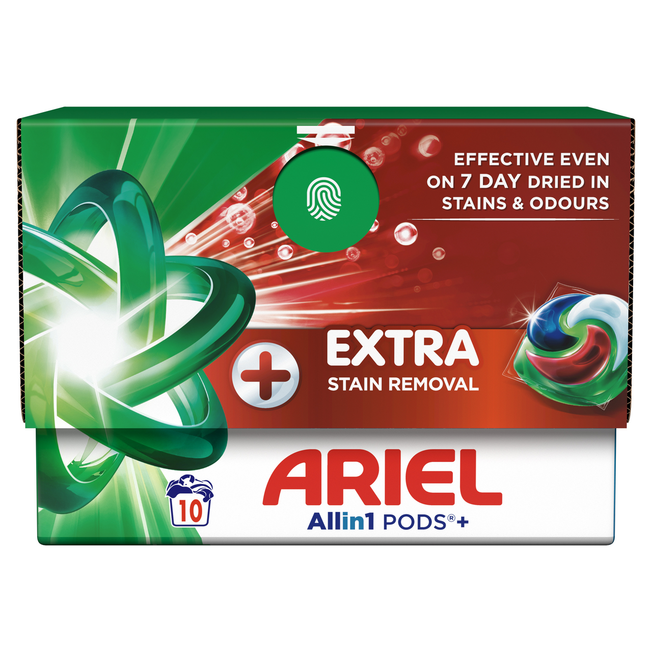 ARIEL Extra Hygiene kapsle na praní 10 ks