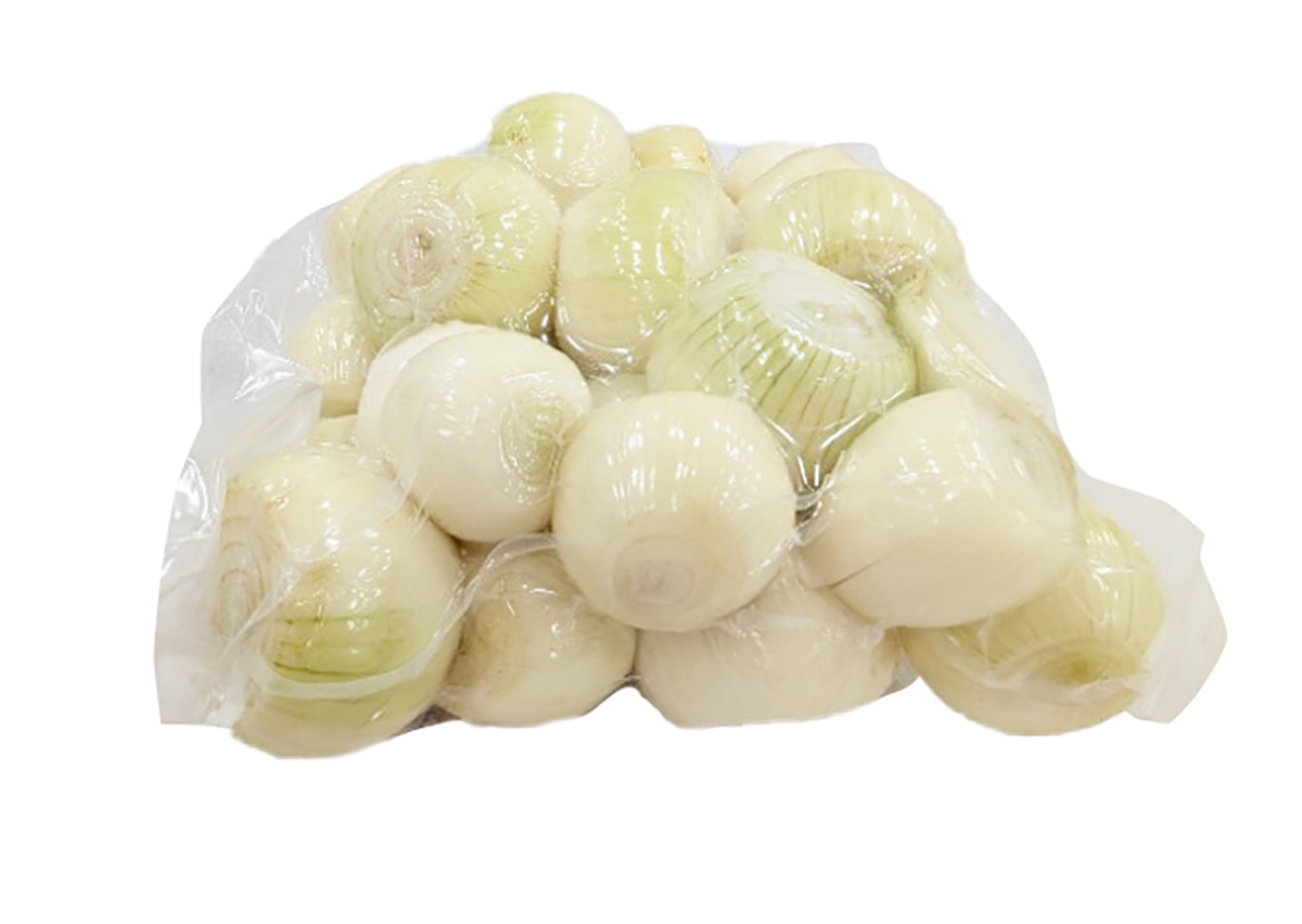 Cibule žlutá loupaná celá 5 kg