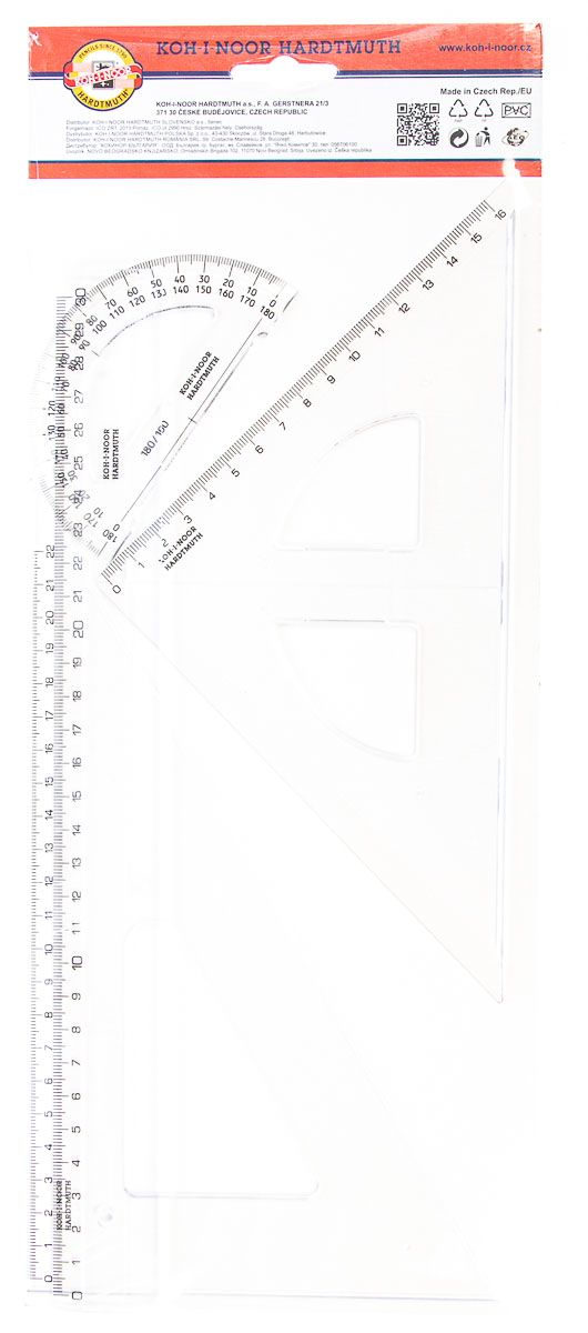 KOH-I-NOOR Pravítka velká sada 1 ks