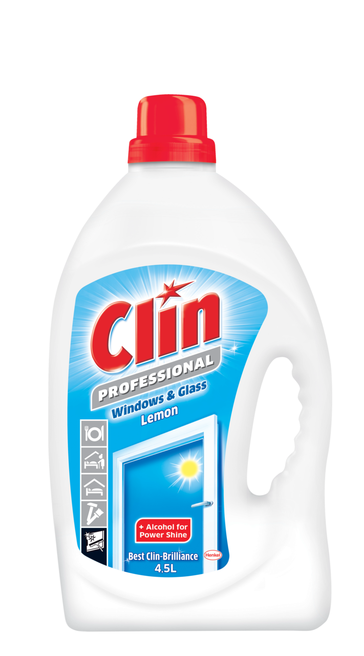 Clin Windows&Glass čistič skla lemon 4,5 l