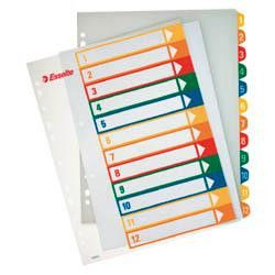 Esselte Rejstříky project pop.na pc A4 1 ks