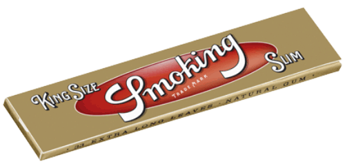 SMOKING Cigaretové papírky gold slim 50 ks