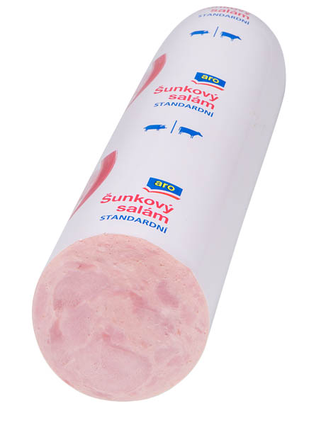 aro Salám šunkový standard chlaz. váž. cca 2,4 kg