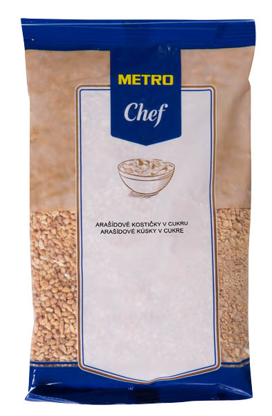 METRO Chef Arašídy kostičky pražené v cukru 400 g 