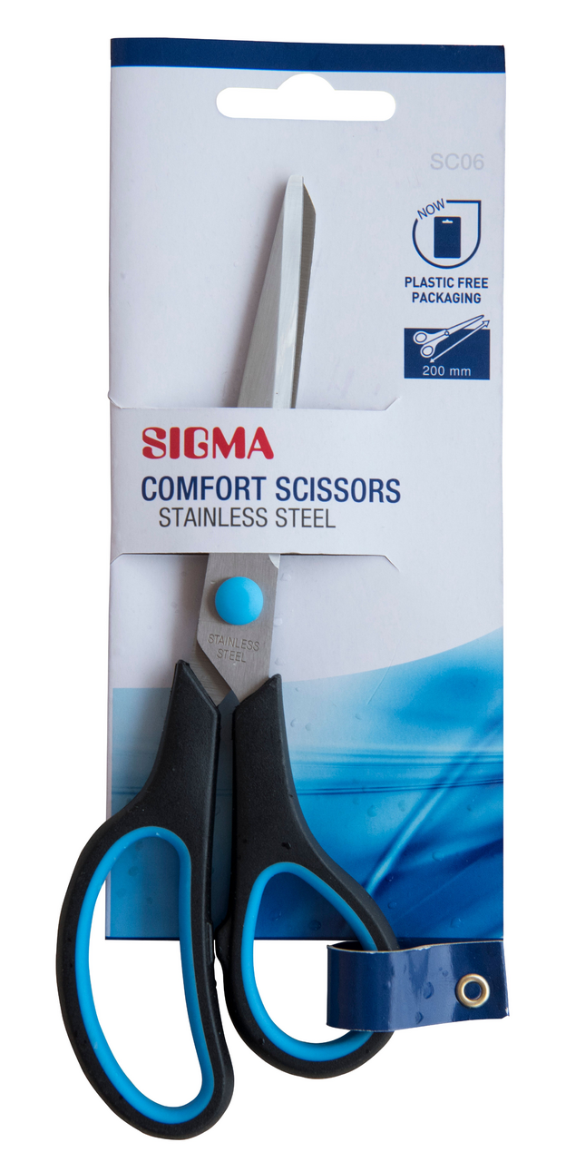 SIGMA Nůžky Soft Grip 20 cm 1 ks