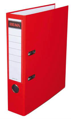 SIGMA Pořadač A4/8 cm červený 1 ks