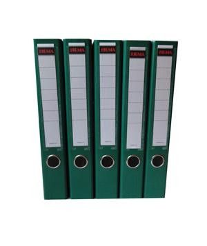 SIGMA Pořadač A4/5 cm zelený 5 ks