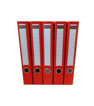 SIGMA Pořadač A4/5 cm červený 5 ks