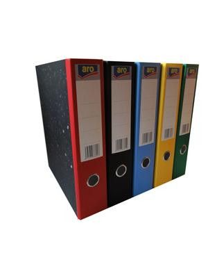 aro Pořadač A4/75 mm mramorový mix 5 ks