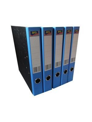 aro Pořadač A4/50 mm mramorový modrý 5 ks