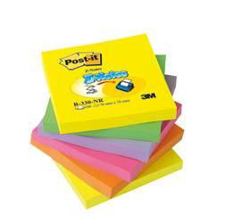 POST-IT Bloček 76 x 76 mm 100 L barevný 6 ks