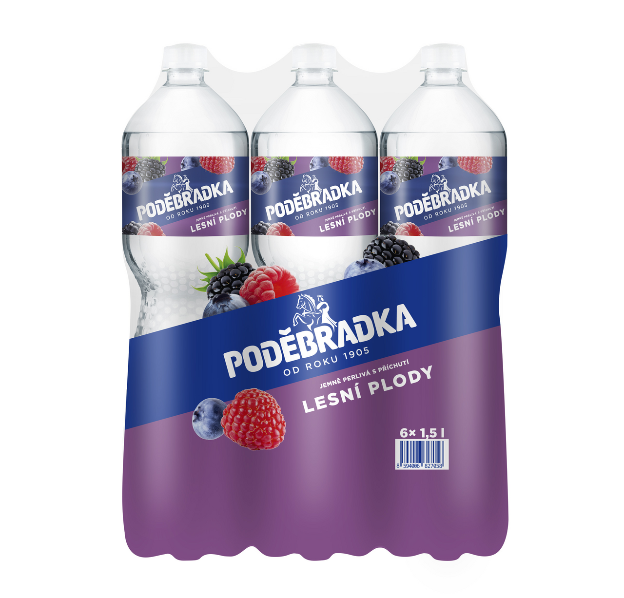 PODĚBRADKA Lesní plody 6 x 1,5 l