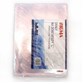 SIGMA Obal zakládací L PVC 25 ks