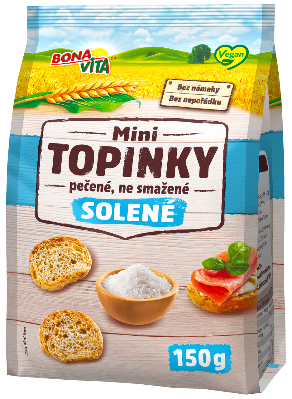 BONAVITA Topinky solené 150 g