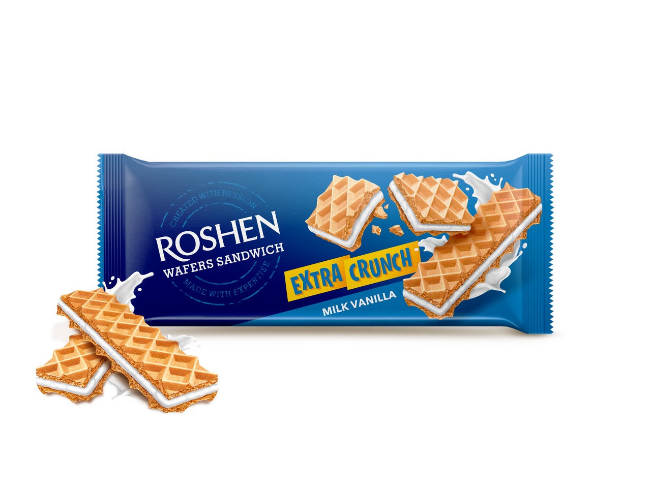 ROSHEN Crunch Milk Vanilla 146 g