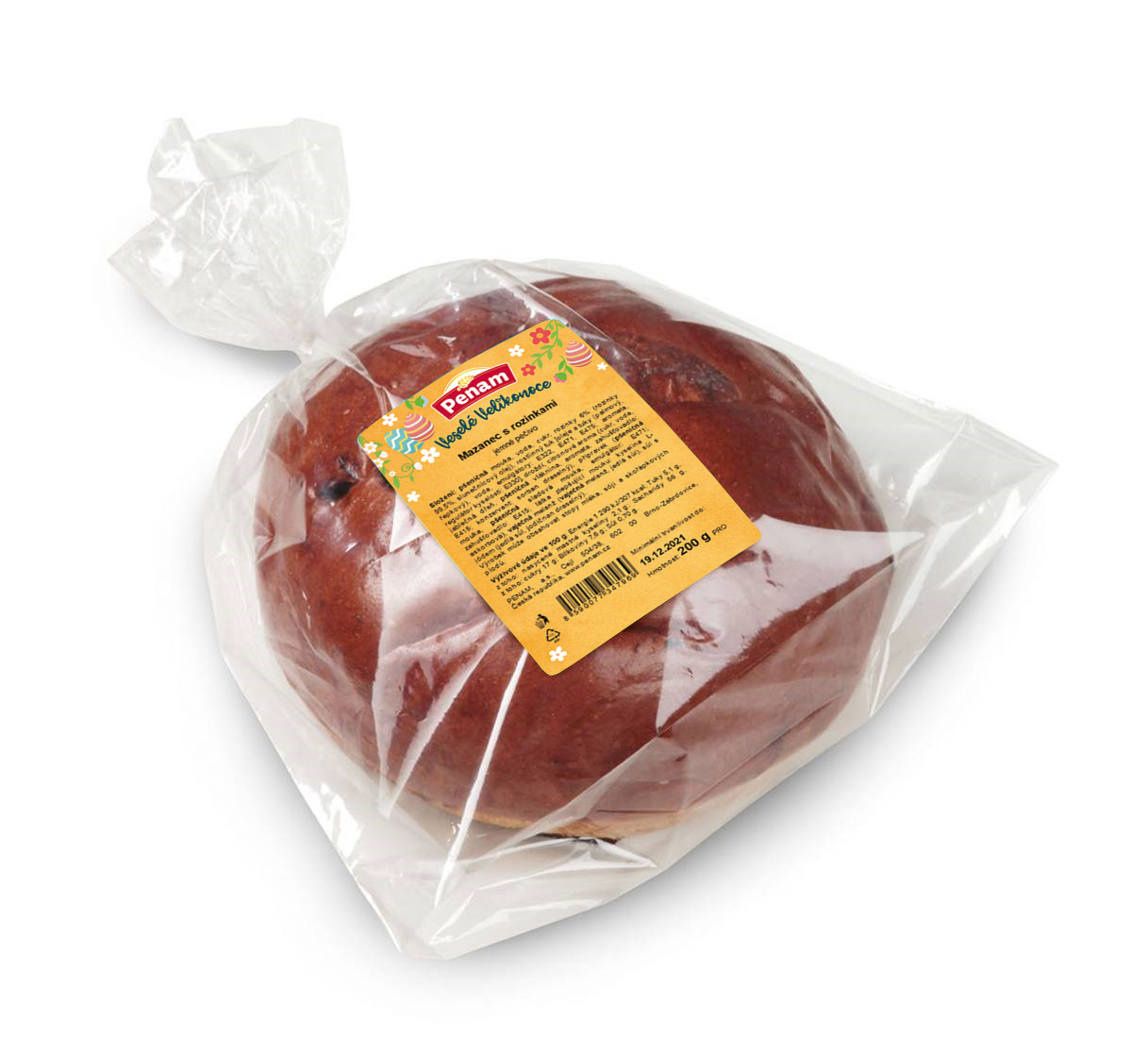 Mazanec s rozinkami 200 g