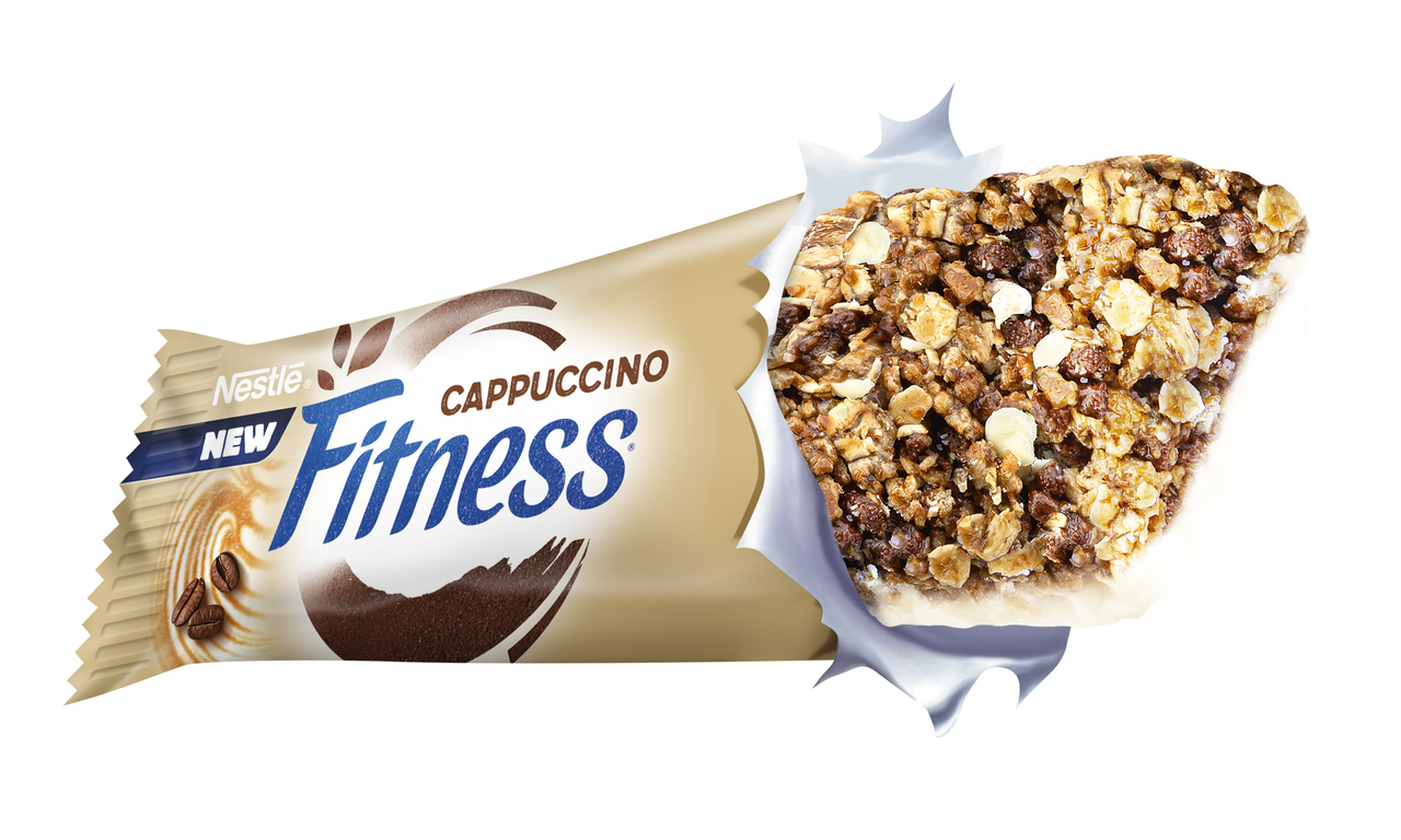 Nestle Fitness Tyčinka Cappucino 16 x 23,5 g