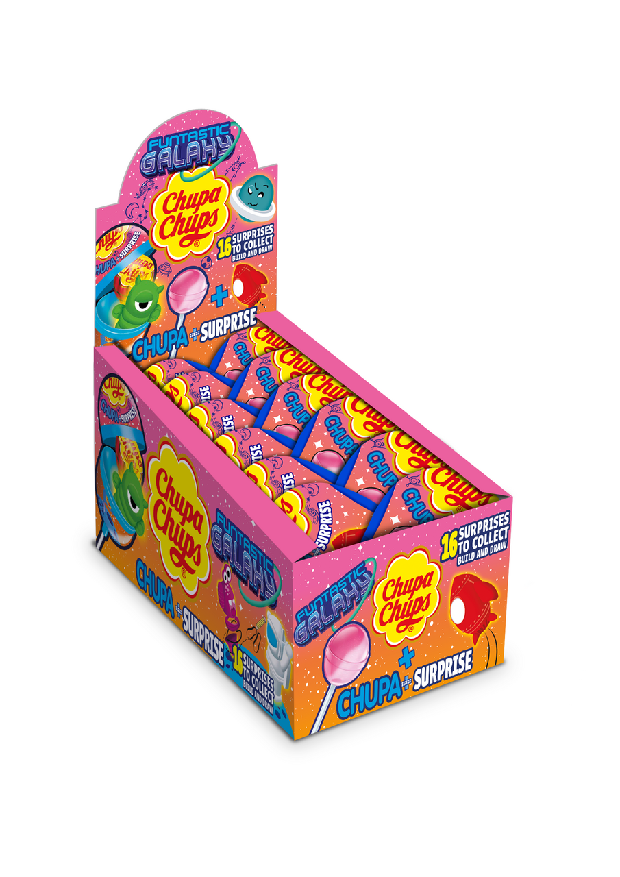 Chupa Chups Galaxy Suprise 16 x 12 g