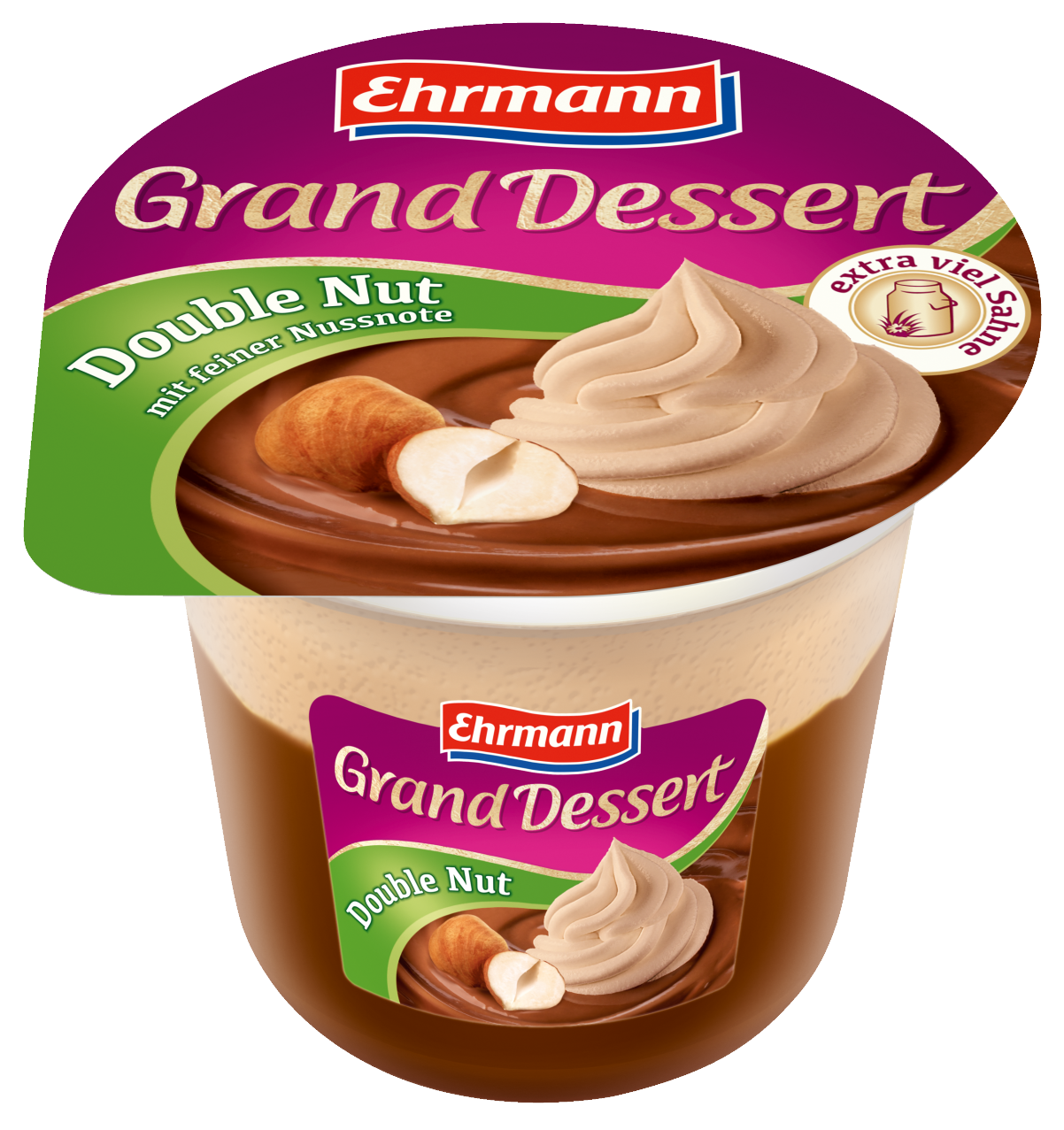 Ehrmann Grand Dessert Double Nut chlaz. 190 g