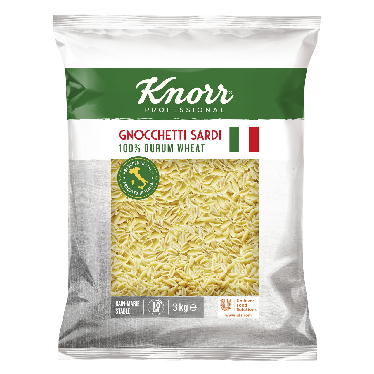 Knorr Gnochceti mušličky 3 kg