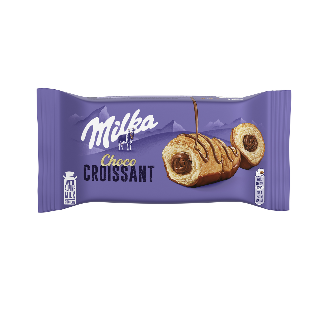 Milka Croissants čokoládová náplň 50 g