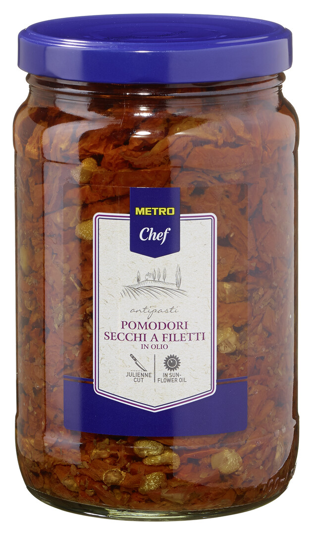 METRO Chef Rajčata sušená krájená 1540 g