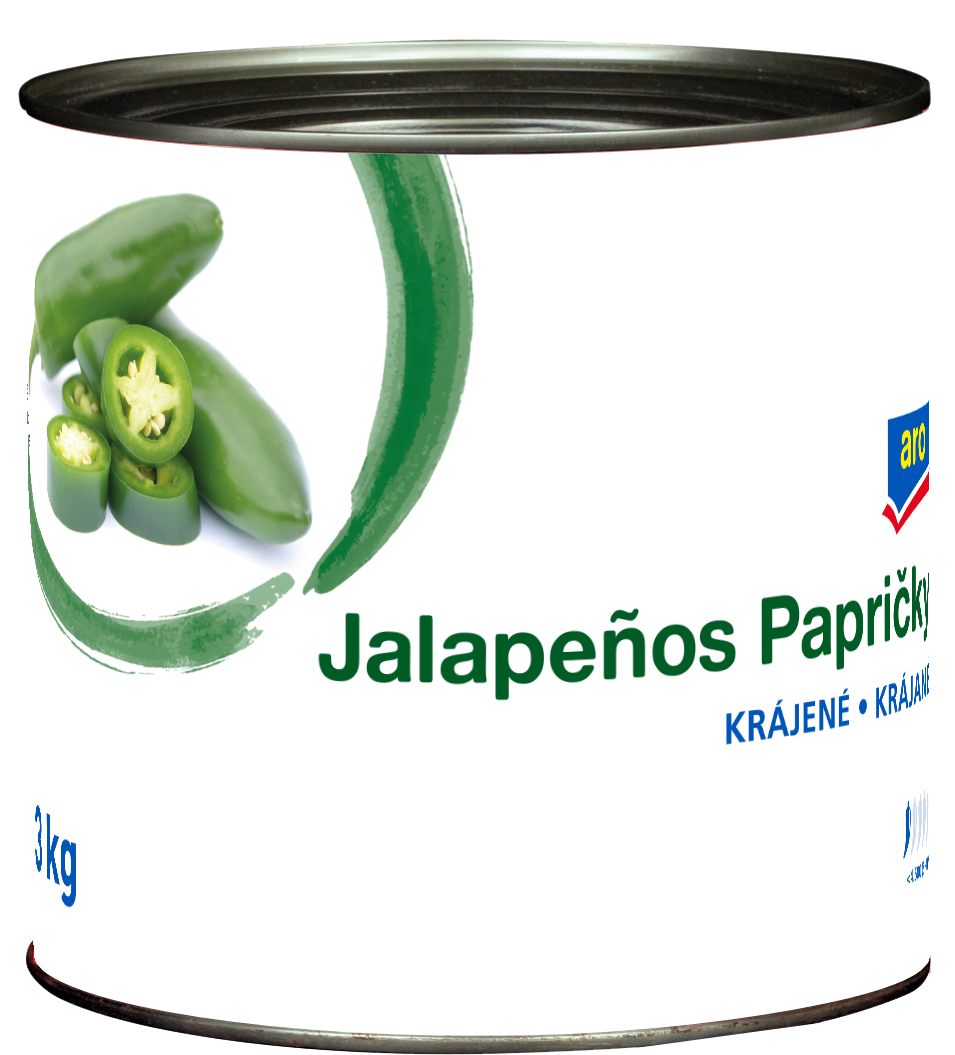 aro Jalapeňos krájené 3100 ml