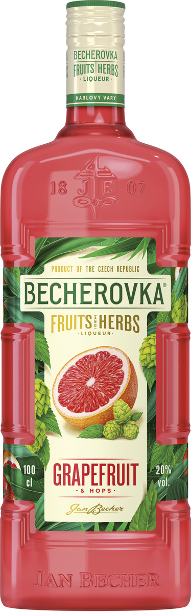 BECHEROVKA Grapefruit 20 % 1 l