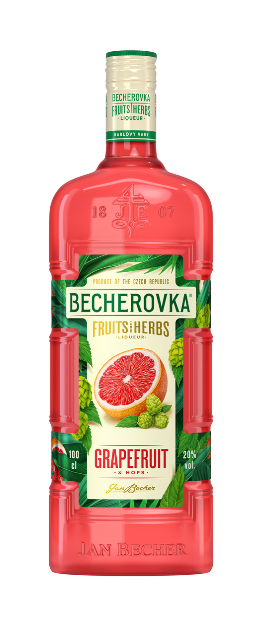 BECHEROVKA Grapefruit 20 % 1 l