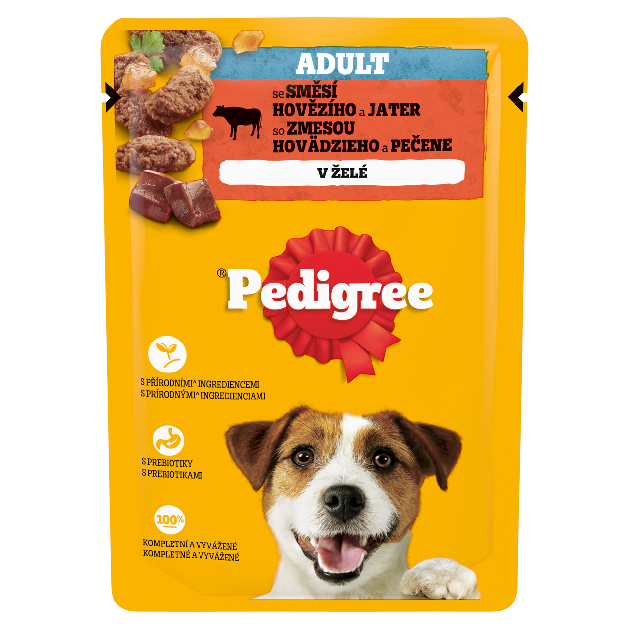 Pedigree Kapsička hovězí játra ve šťávě pro psy 24 x 100 g