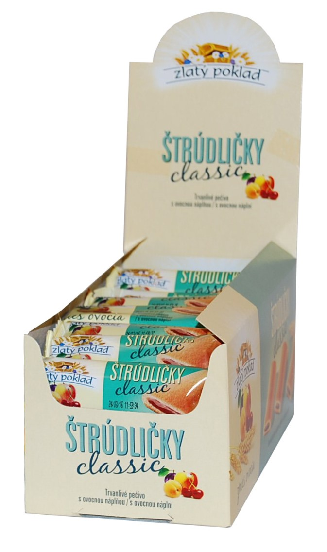 ŠTRÚDLIČKY Mix ovoce 36 x 21 g
