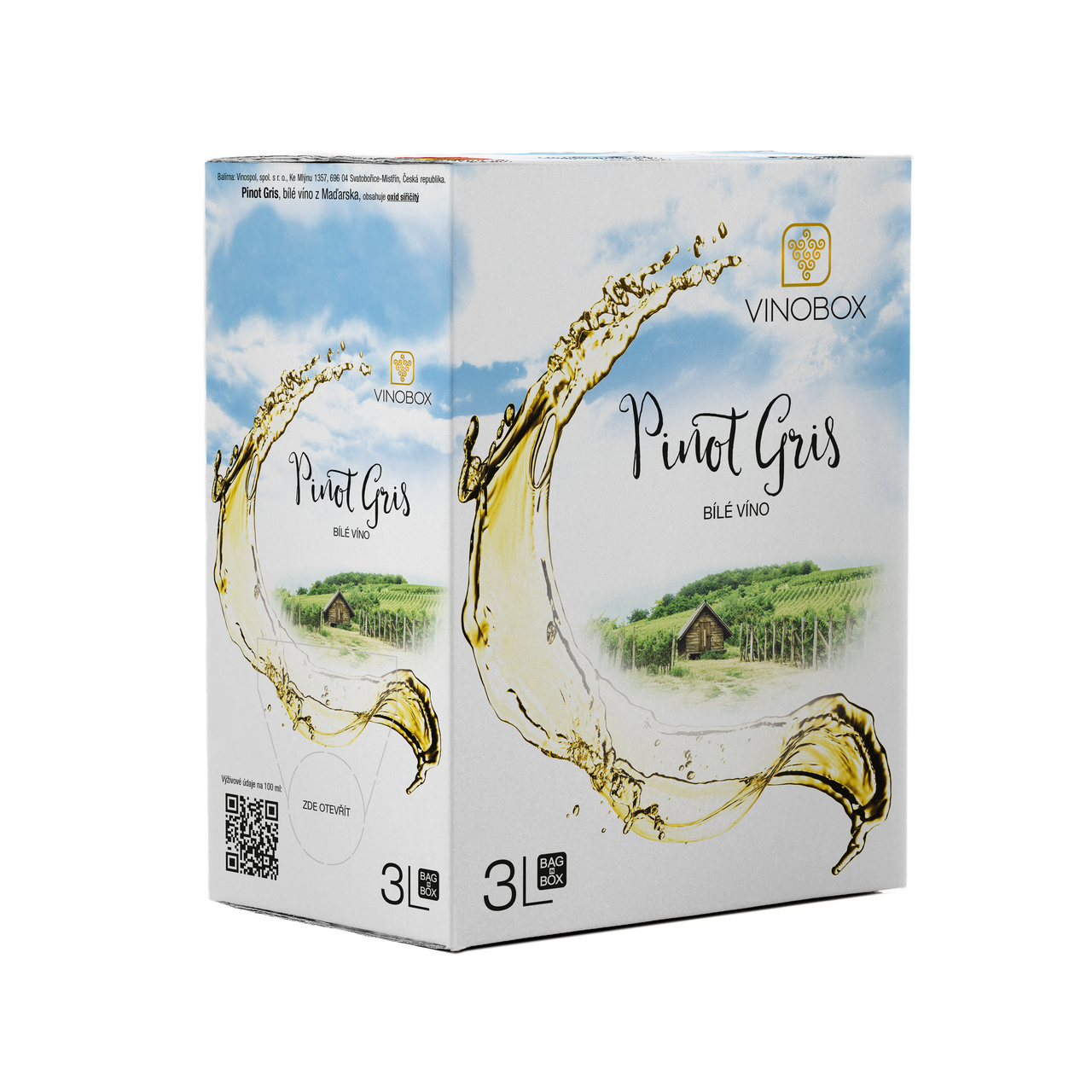 VINOBOX VINOSPOL Pinot Gris 3 l BiB