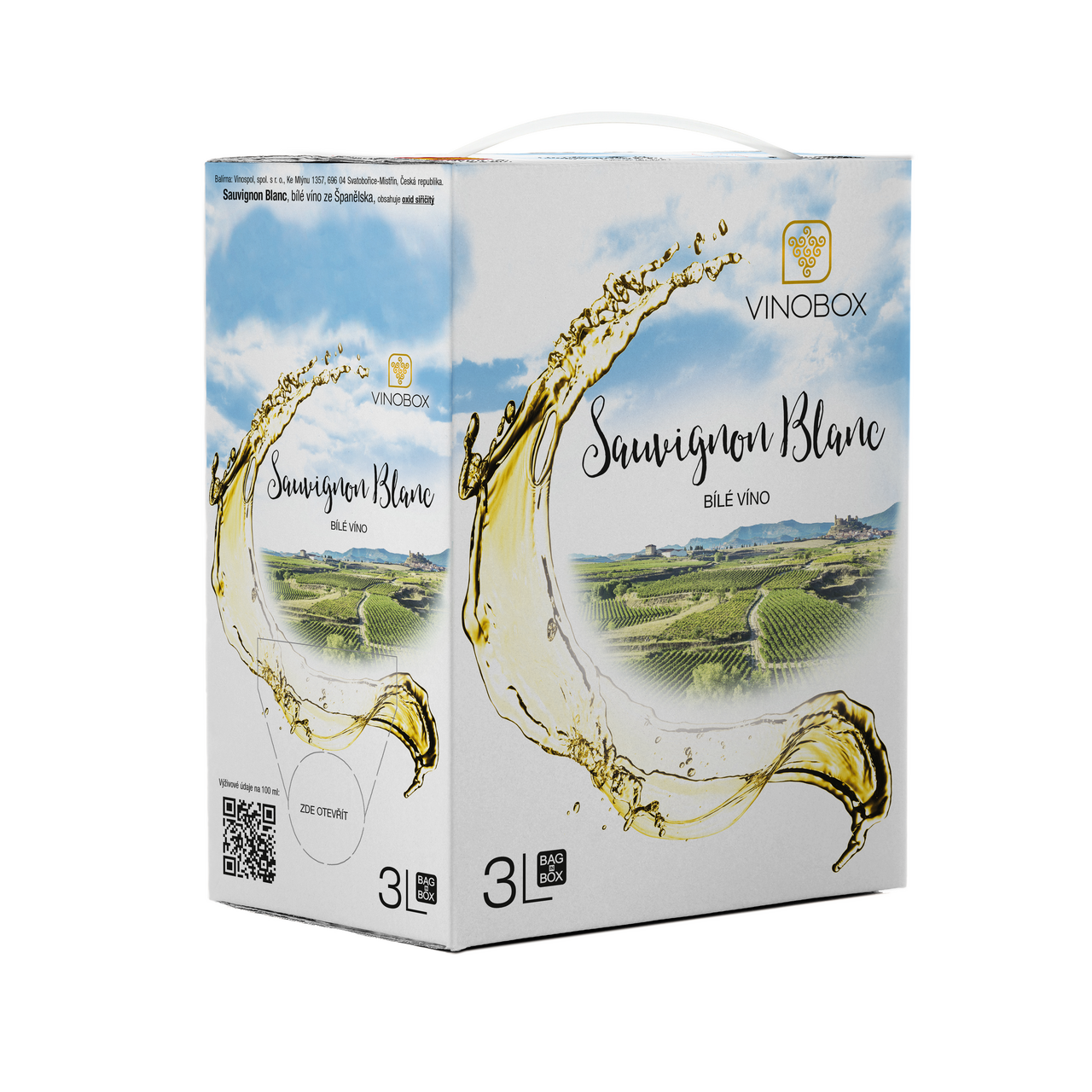 VINOBOX VINOSPOL Sauvignon Blanc 3 l BiB