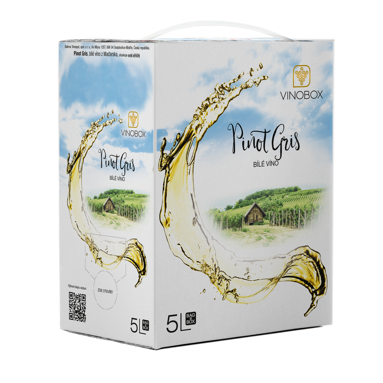 VINOBOX VINOSPOL Pinot Gris 5 l BiB