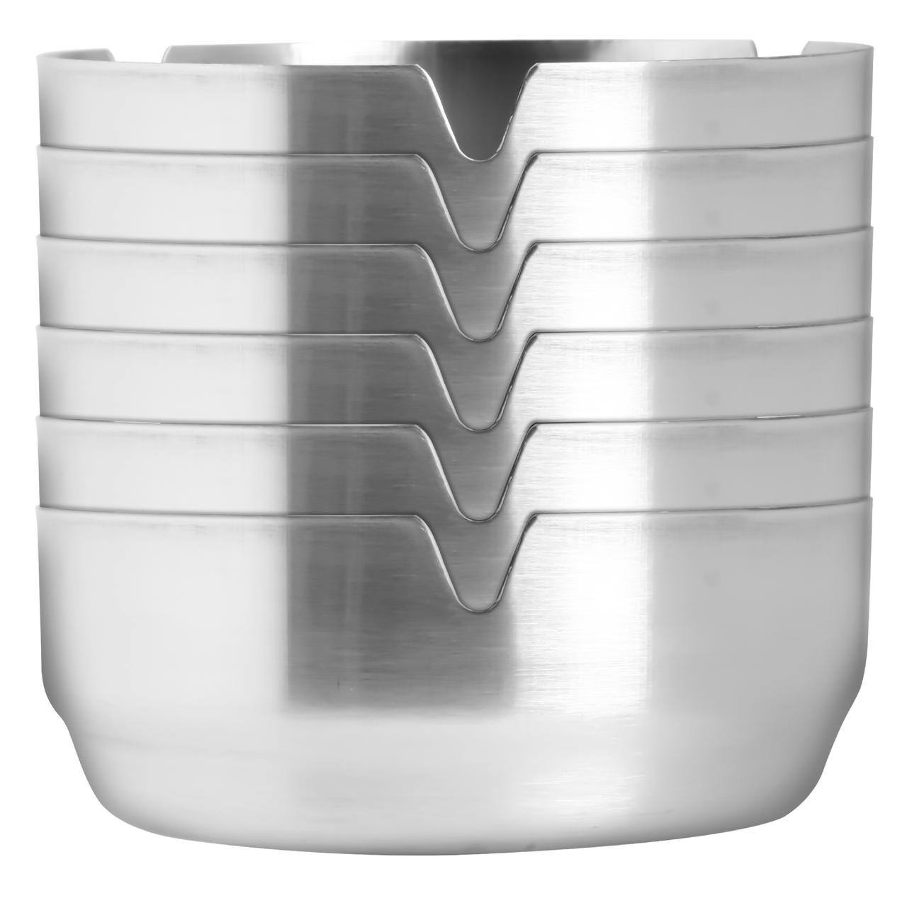 aro Popelník 10 cm nerez 6 ks