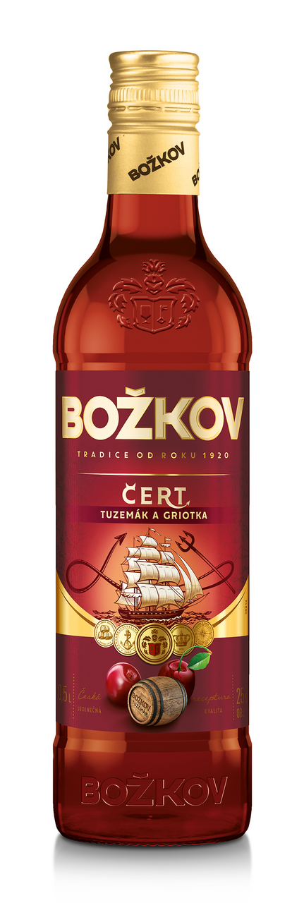 BOŽKOV Čert 25 % 1 l