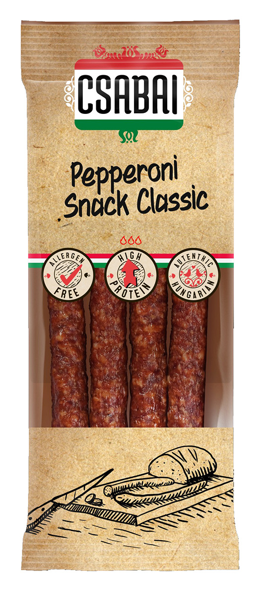 CSABAI Klobásky Snäck klasik chlaz. 100 g